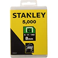 Stanley Grapas Tipo G 8 mm-5000 Unidades- 1-TRA705-5T- 8mm- Set de 5000 Piezas